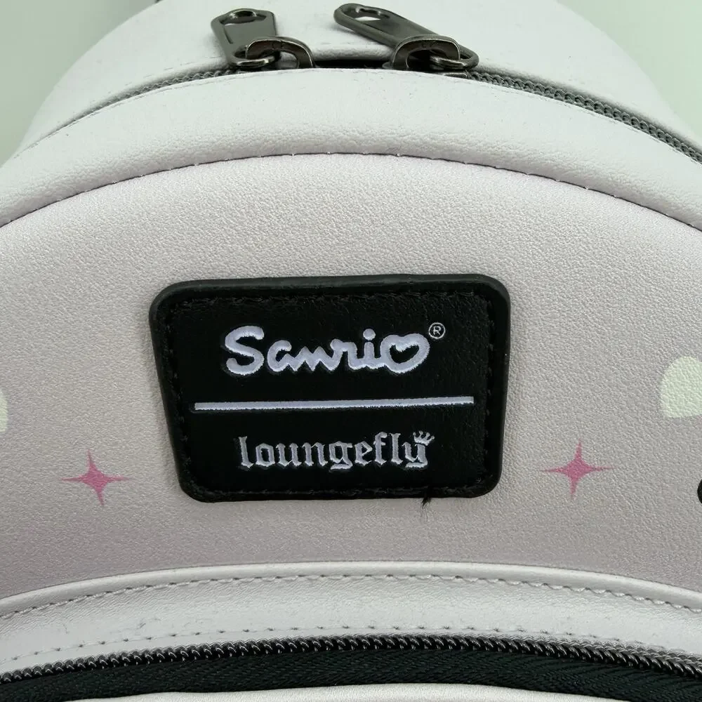Loungefly Kuromi Baku Sass Pose Mini Backpack Hello Kitty Gothic Lolita Kawaii